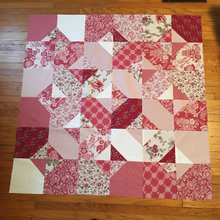 Final quilt top